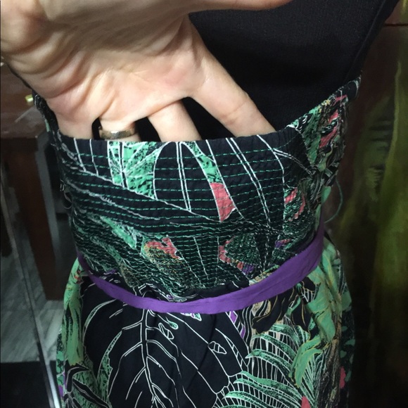 Anthro pologie tropical dress - Picture 4 of 8